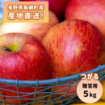 りんご つがる 5kg 贈答用  9月上旬以降発送