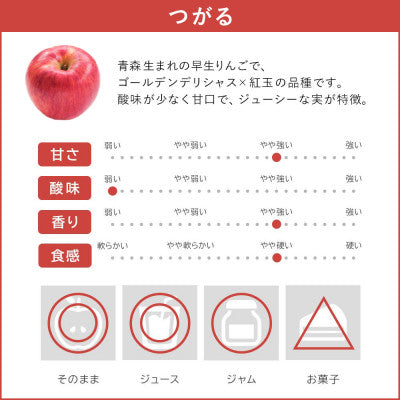 りんご つがる 5kg 贈答用  9月上旬以降発送