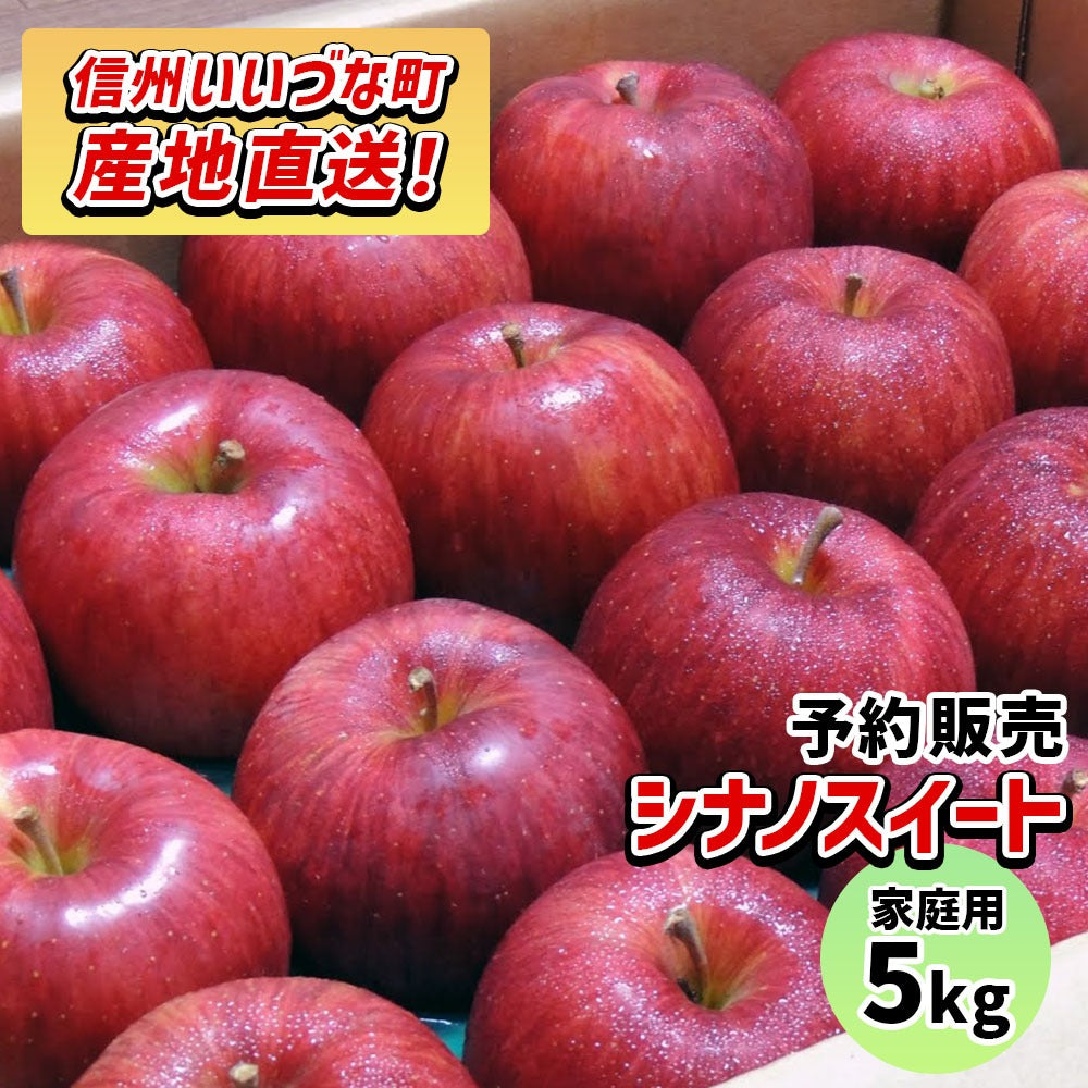 2025年10月中旬以降出荷 【感謝りんご】 訳あり りんご シナノスイート約5kg 光センサー選果 12～25玉
