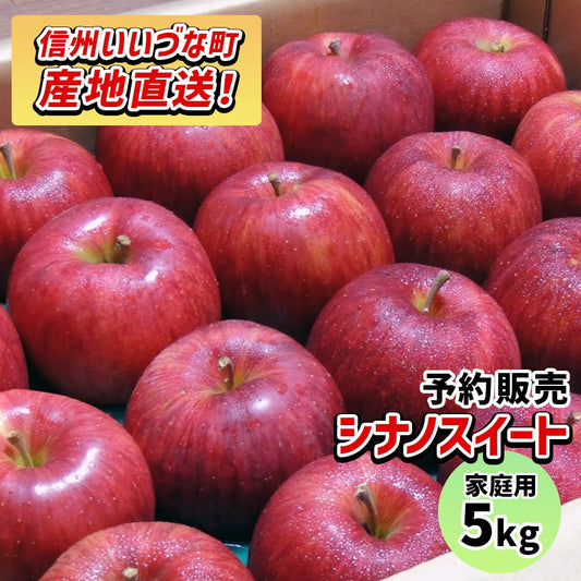 2025年10月中旬以降出荷 【感謝りんご】 訳あり りんご シナノスイート約5kg 光センサー選果 12～25玉