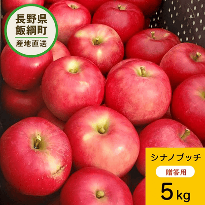 2025年9月下旬以降出荷 【贈答用】 りんご シナノプッチ 5kg